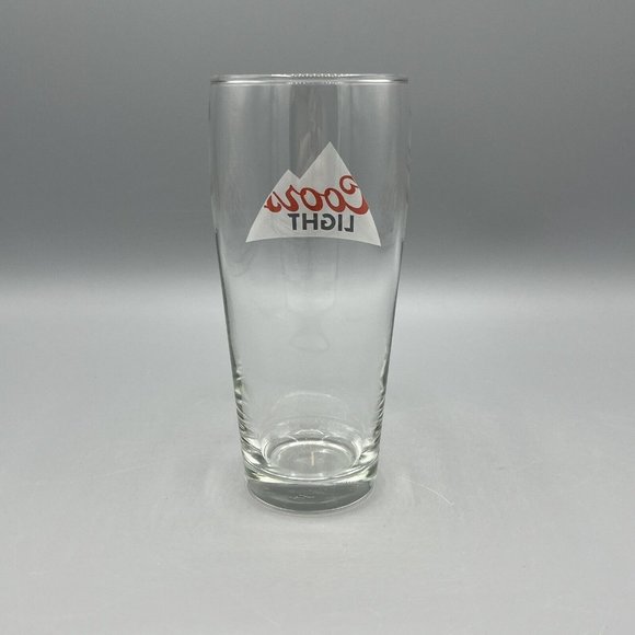 Coors Light 16 oz Pilsner Pint Glass 6.5" Tall Golden, Colorado - Picture 3 of 5